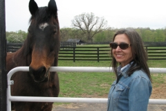 Denise with Taco