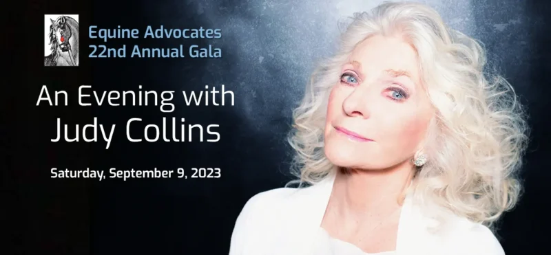 You are currently viewing Equine Advocates 22nd Annual Gala – An Evening with Judy Collins